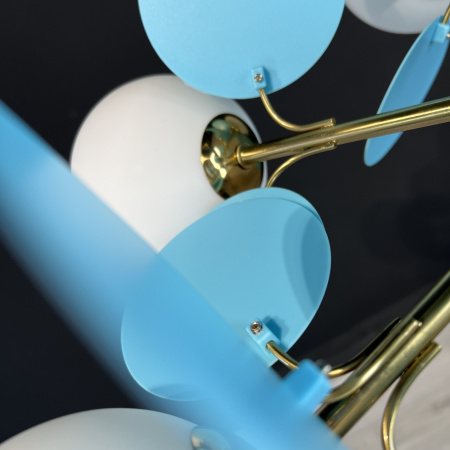 картинка Потолочная люстра на штанге matisse-blue01 от магазина BTSvet