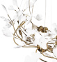 картинка Подвесная люстра светодиодная Fleur 10125/10 от магазина BTSvet