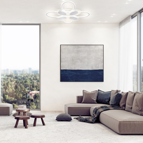 картинка Потолочная люстра Atreus 10259/8 LED*248W White от магазина BTSvet