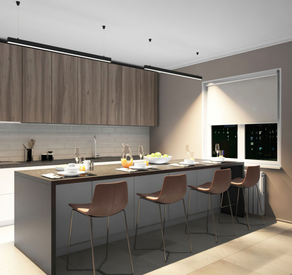 картинка Подвесной светильник светодиодный DK9124-BK IP44 от магазина BTSvet