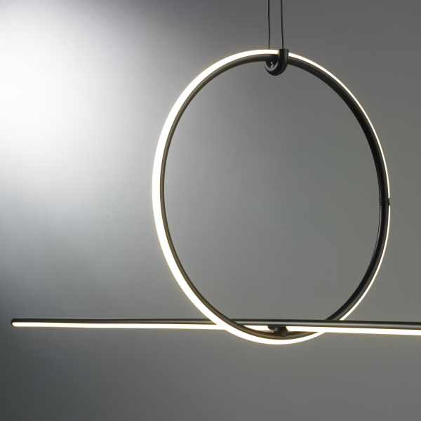 картинка Подвесной светильник Zoom 10339P/A2-35W-3000K BK-WH от магазина BTSvet