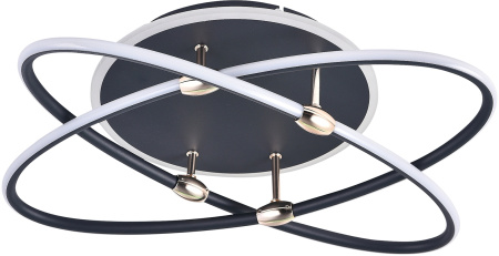 Потолочная люстра светодиодная с пультом и управлением со смартфона регулировкой цветовой температуры и яркости ночным режимом и таймером LED LAMPS 81235