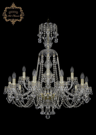 Хрустальная подвесная люстра 11.26.10+5.300.XL-95.Gd.B