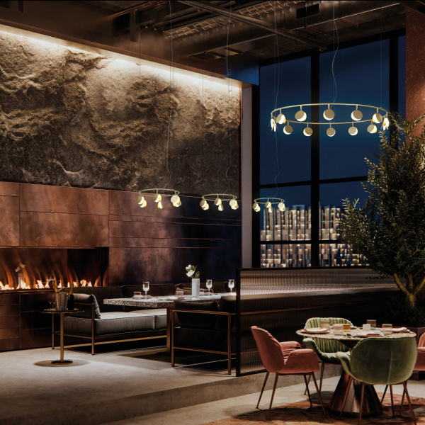 картинка Подвесная люстра светодиодная Shell 7262 от магазина BTSvet