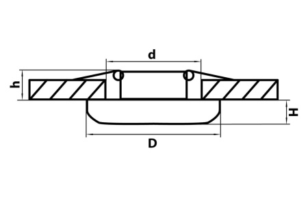 картинка Встраиваемый светодиодный светильник Monde 071077 от магазина BTSvet