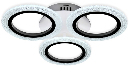 картинка Потолочная люстра светодиодная с пультом регулировкой цветовой температуры и яркости Acrylica FA4050 от магазина BTSvet