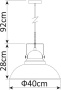 картинка Подвесной светильник Martin A5213SP-1WG от магазина BTSvet