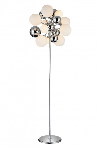 Торшер LDF 8565-10/16 CHR+GY
