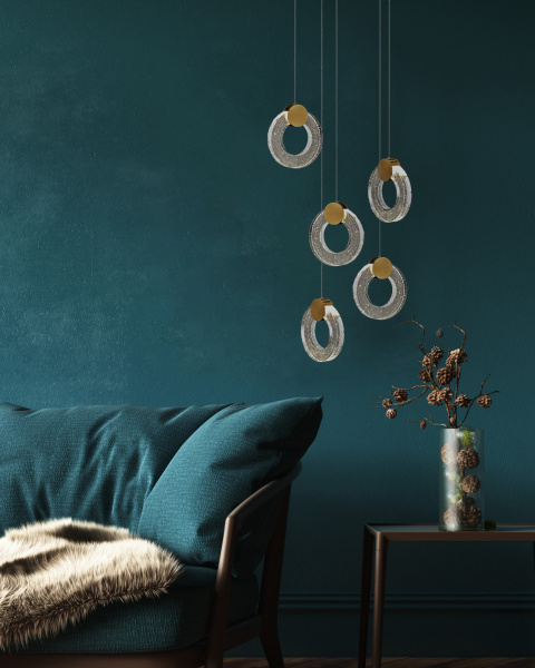 картинка Подвесной светильник хрустальный светодиодный 1080-LED20PL от магазина BTSvet