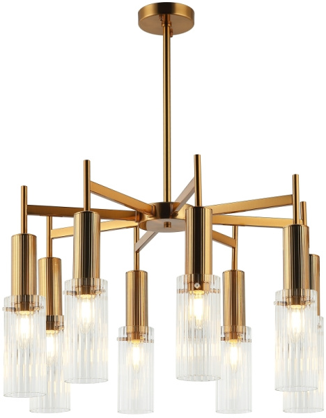 картинка Люстра потолочная на штанге Wunder 2160/05/08P от магазина BTSvet