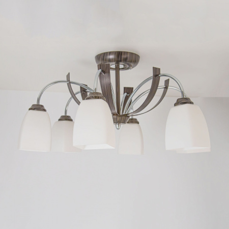 картинка Люстра венге Krokus CL128161 от магазина BTSvet