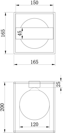 картинка Потолочная люстра Trinity FR5113CL-01G от магазина BTSvet