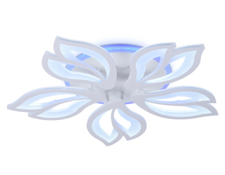 картинка Потолочная люстра светодиодная с пультом регулировкой цветовой температуры и яркости с ночным режимом ACRYLICA FA543 от магазина BTSvet