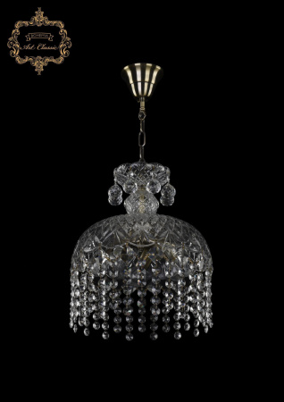 Хрустальный подвесной светильник 14.01.5.d30.Br.R