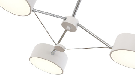 картинка Потолочная люстра на штанге Valle SLE6005-502-03 от магазина BTSvet