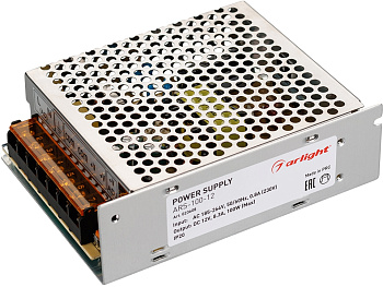 Блок питания ARS-100-12 (12V, 8.3A, 100W) (Arlight, IP20 Сетка, 2 года) 023608