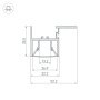 картинка Профиль FOLED-CEIL-SIDE-2000 (Arlight, Алюминий) 023864 от магазина BTSvet