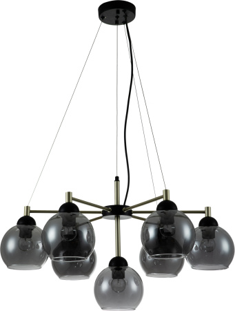 картинка Люстра подвесная Grappoli V000216 (11029/7P Black) от магазина BTSvet