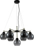 картинка Люстра подвесная Grappoli V000216 (11029/7P Black) от магазина BTSvet