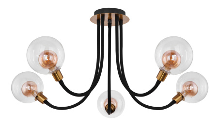 картинка Потолочная люстра светодиодная Eddy 56010-5D от магазина BTSvet