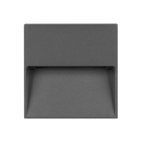 картинка Фасадный светильник светодиодный LGD-TRACE-S100x100-4W Warm3000 (GR, 65 deg, 230V) (Arlight, IP65 Металл, 3 года) 029960 от магазина BTSvet