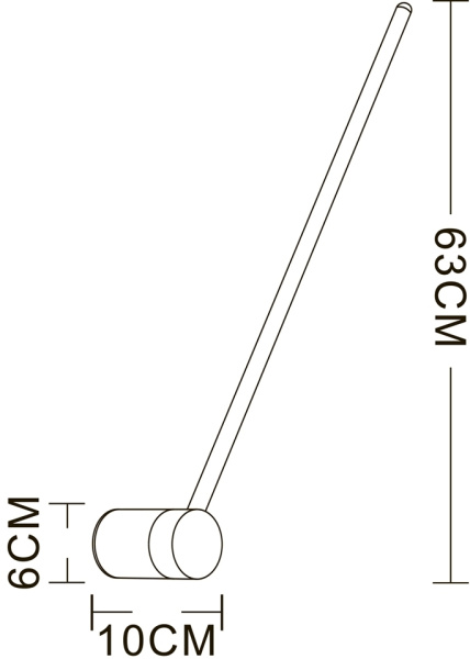 картинка Бра Polis A2027AP-1PB от магазина BTSvet