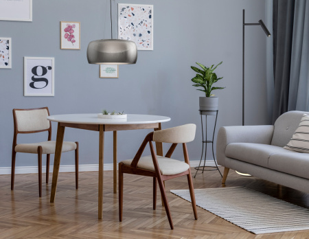 картинка Торшер светодиодный с выключателем Estudo Z010FL-L8B3K от магазина BTSvet