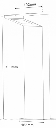 картинка Наземный светильник Iretta 730354 от магазина BTSvet