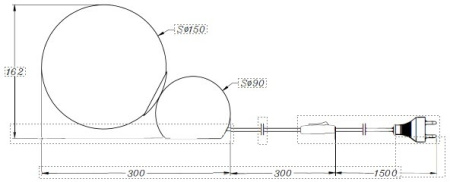 картинка Интерьерная настольная лампа с выключателем Nostalgia MOD048TL-01G от магазина BTSvet