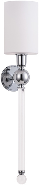 картинка Бра MIRABELLA AP1 CHROME/WHITE от магазина BTSvet