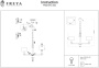картинка Подвесная люстра Tiana FR5015PL-05G от магазина BTSvet