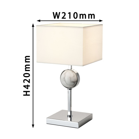 картинка Интерьерная настольная лампа Diva 2821-1T от магазина BTSvet