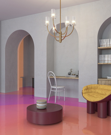 картинка Потолочная люстра Arco MOD223PL-08BS от магазина BTSvet