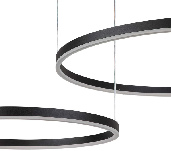 картинка Подвесной светильник Galass V000030L (14001/2P Black) от магазина BTSvet