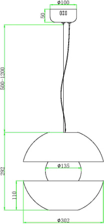 картинка Подвесной светильник Rebel MOD322PL-L6G3K от магазина BTSvet