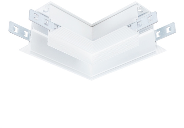 Коннектор угловой для встраиваемого магнитного шинопровода Linea-Accessories A487733