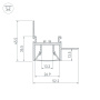 картинка Профиль FOLED-WALL-2000 (Arlight, Алюминий) 023865 от магазина BTSvet