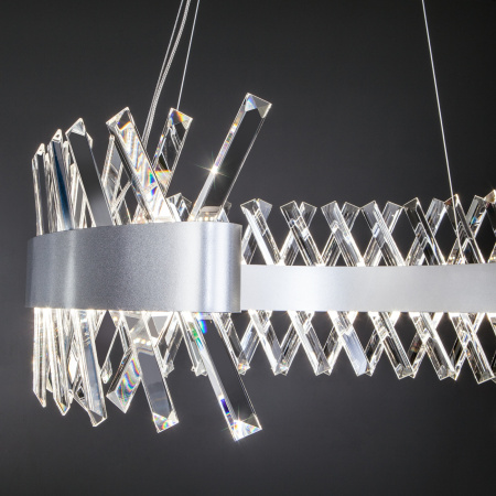 картинка Подвесная люстра светодиодная хрустальная с пультом Parete 432/1 от магазина BTSvet