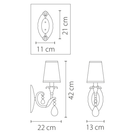 картинка Бра OSGONO 691614 от магазина BTSvet