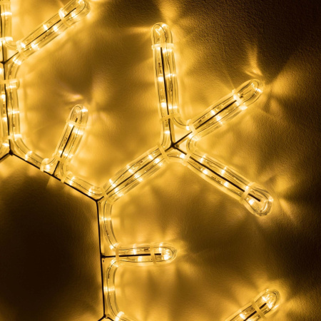 картинка Световая фигура светодиодная ARD-SNOWFLAKE-M5-600x600-360LED Warm (230V, 20W) (Ardecoled, IP65) 034253 от магазина BTSvet