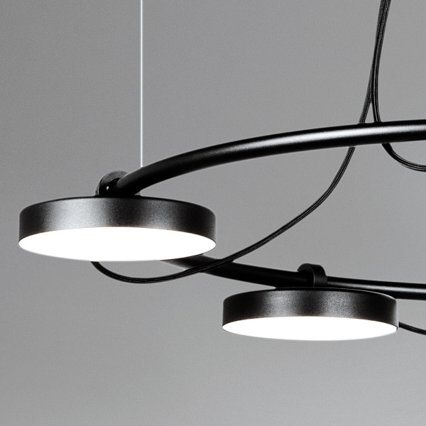 картинка Подвесная люстра светодиодная CARY01 от магазина BTSvet