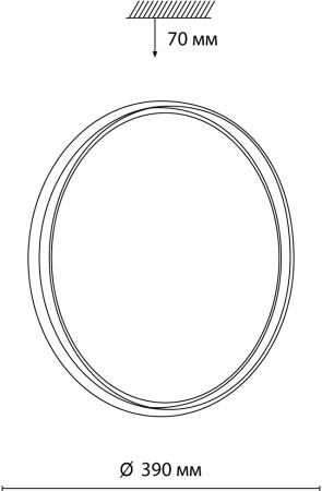 картинка Настенно-потолочный светильник Savi 7631/DL от магазина BTSvet