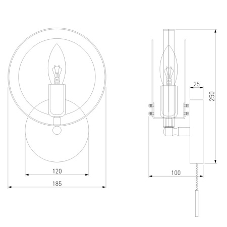 картинка Бра Gallo 70121/1 от магазина BTSvet
