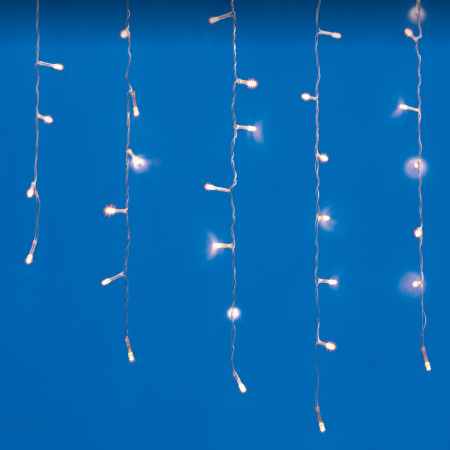 Бахрома светодиодная. 6м. 300 светодиодов. Теплый белый свет. ULD ULD-B6007-300/DTA WARM WHITE IP44