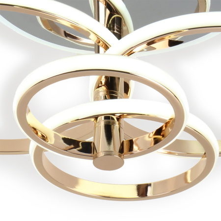 картинка Потолочный светильник светодиодный с пультом Escada CONTOUR 10213/4LED BL Chrome от магазина BTSvet