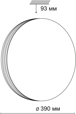 картинка Настенно-потолочный светильник светодиодный для ванной с пультом и управлением смартфоном регулировкой цветовой температуры и яркости ночным режимом Lobio Rbg 3056/DL IP43 от магазина BTSvet