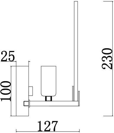 картинка Бра настенное Sophia FR5197WL-01CH от магазина BTSvet