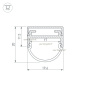 картинка Профиль ARH-WIDE-B-H20-2000 ANOD (Arlight, Алюминий) 016188 от магазина BTSvet
