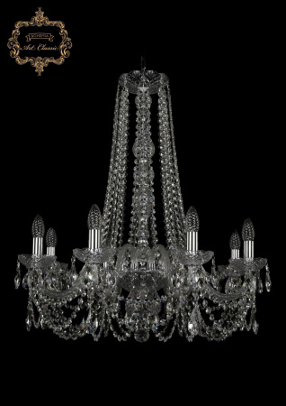 Хрустальная подвесная люстра 11.11.8.240.h-74.Cr.Sp