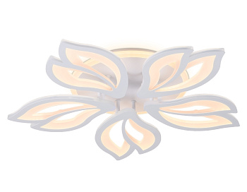 Потолочная люстра светодиодная с пультом регулировкой цветовой температуры и яркости с ночным режимом ACRYLICA FA543